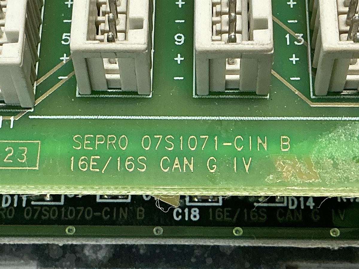 Used SEPRO 16E/16S CAN G IV