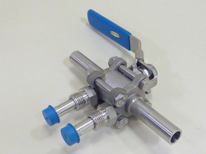 INLINE INDUSTRIES Ball Valve CF3M #45416