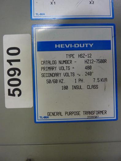 Used EGS 7.5 kVA Transformer HZ12-7500R USED