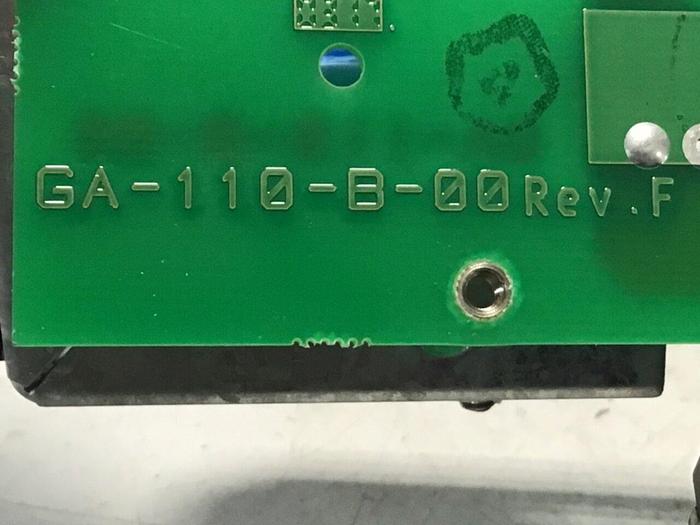 Used GAMMAFLUX Hot Runner Output Board GA-110-B-00 #122180