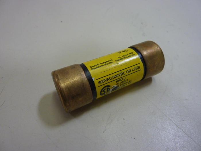 Used BUSSMANN 4 Amp Fuse LPJ-4SP #62393