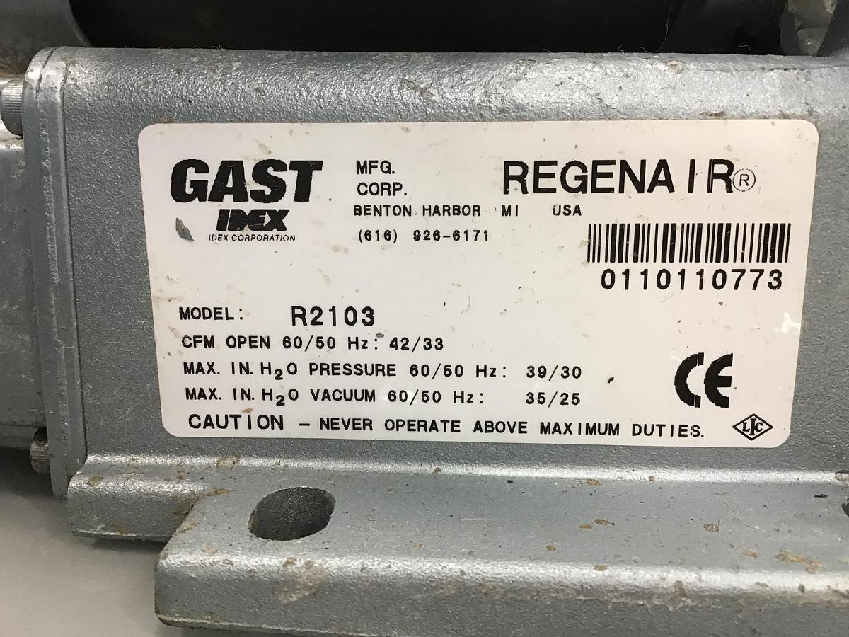Used GAST MFG R2103