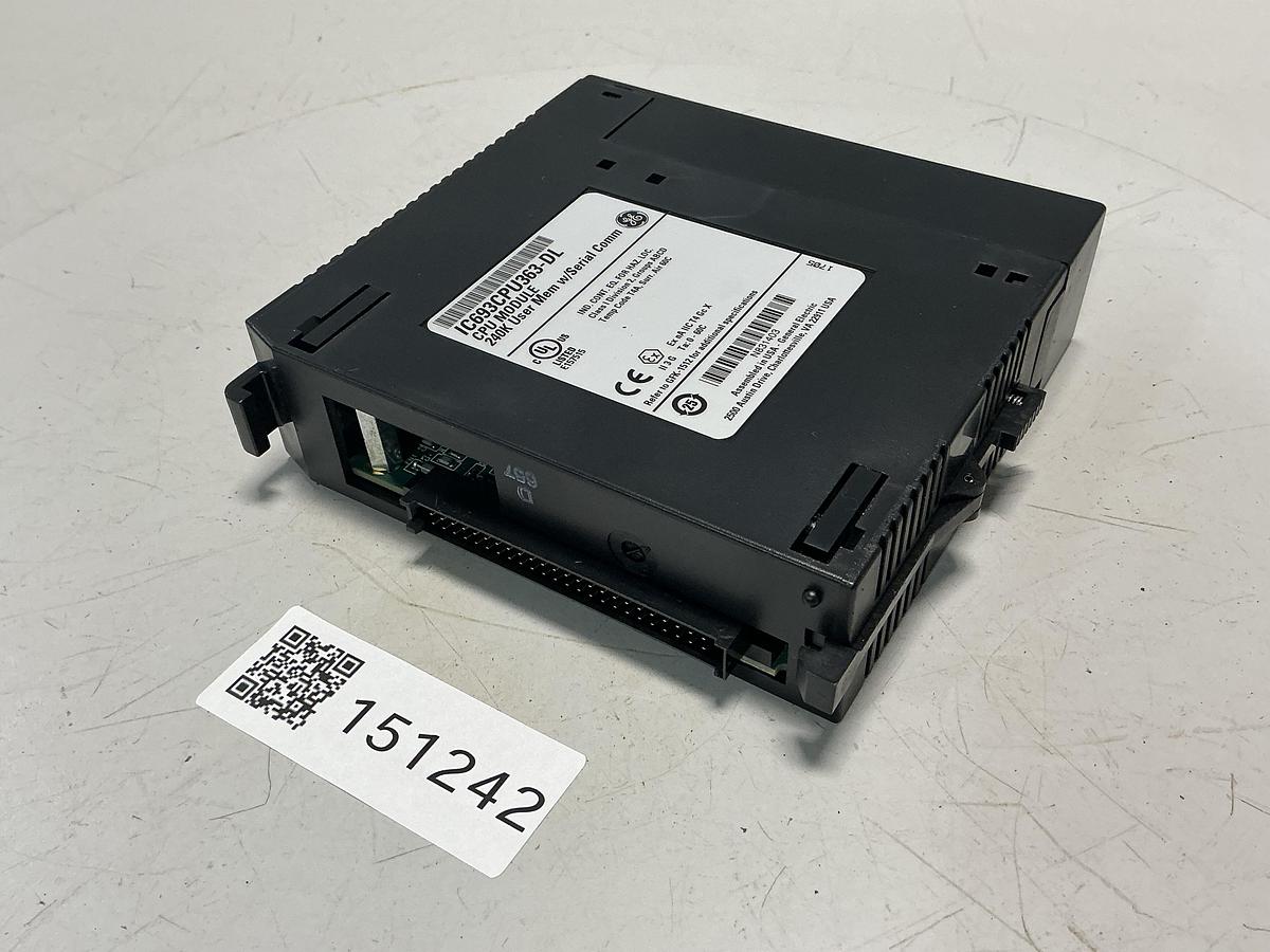 Used GE FANUC IC693CPU363-DL