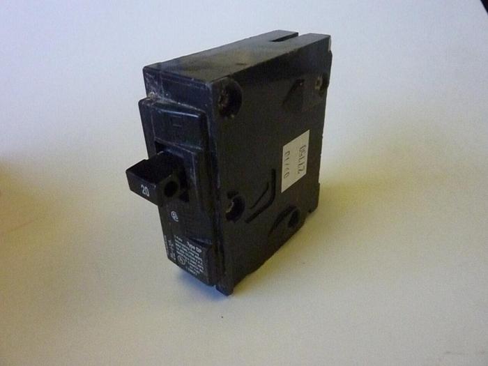 Used SIEMENS 20 Amp Circuit Breaker QP120 #27750