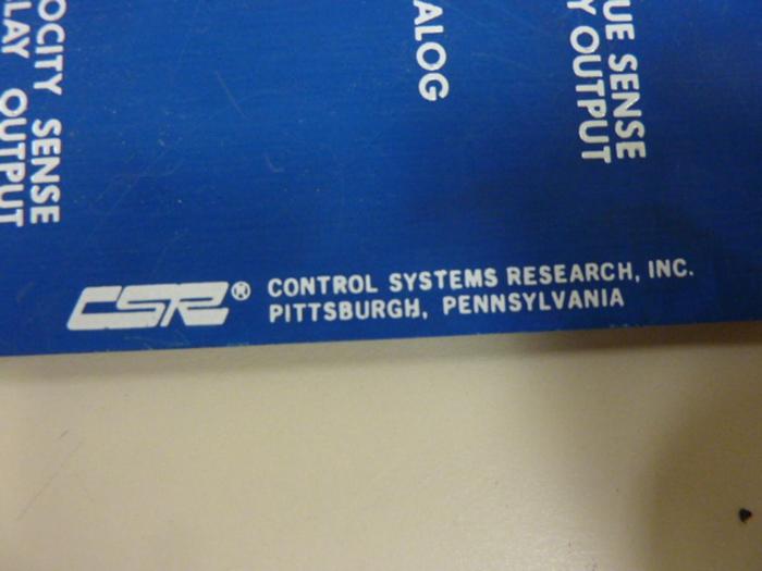 Used CONTROL SYSTEM LABS Circuit Board PC0207 #55901