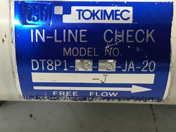 Used TOKIMEC Valve DT8P1-06-5-JA-20 #126649