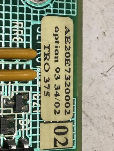 Used SEPRO Circuit Board AE20E7320002 #119359
