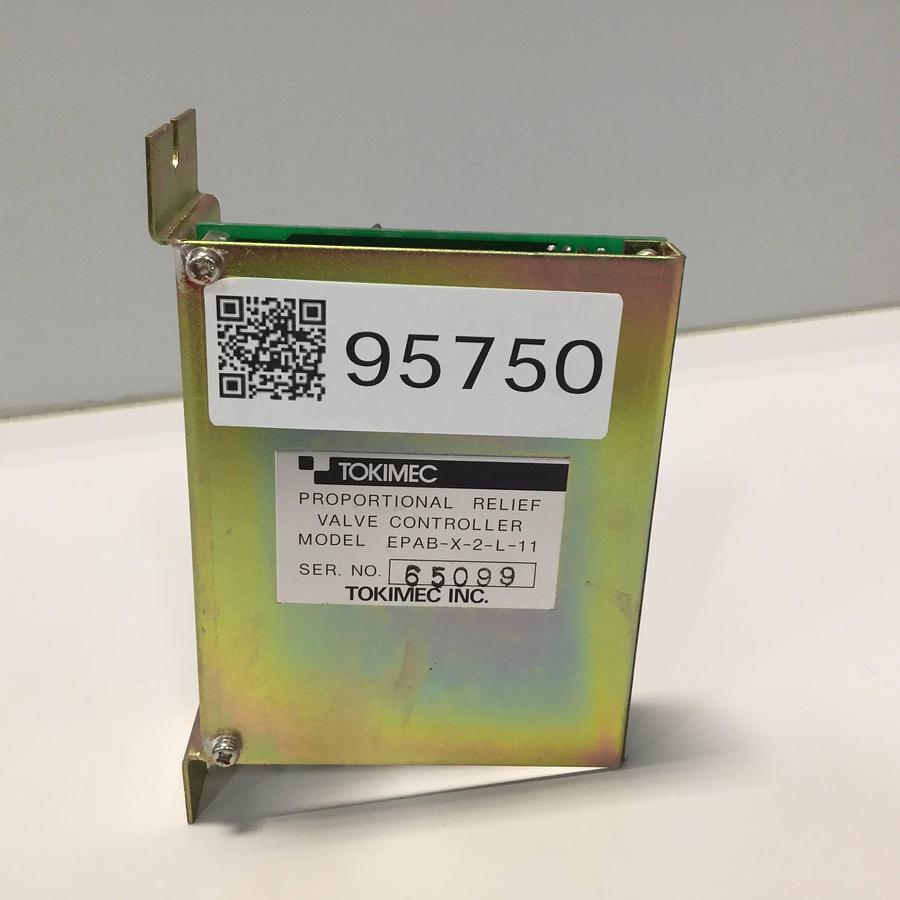 Used TOKIMEC Proportional Relief Valve Controller EPAB-X-2-L-11 Used