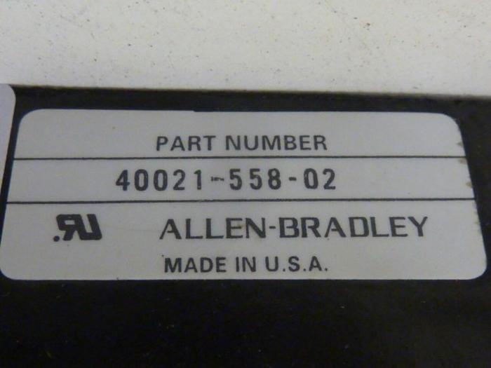Used ALLEN BRADLEY 30 Amp Pole Disconnect Switch 40021-558-02 #65884