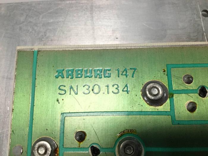 Used ARBURG Transistor Plate 147 #93554