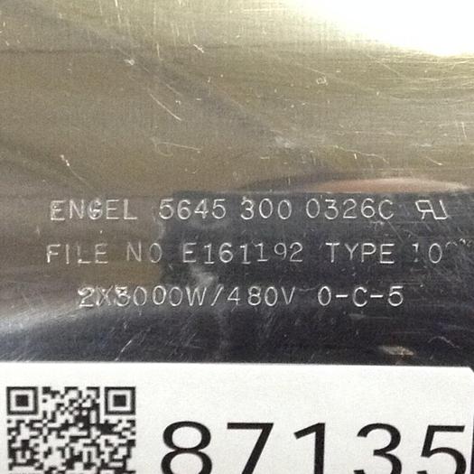 ENGEL 3000 Watt Heater Band E161192 #87135