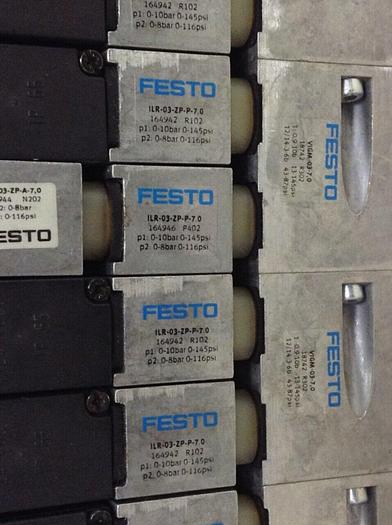 Used FESTO Control Block w/ Valves IFB8-03 #70458