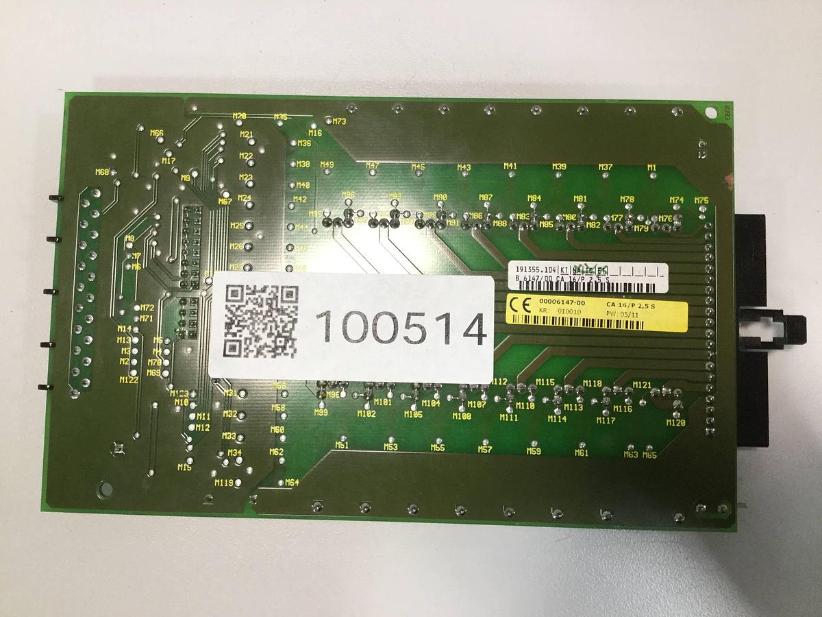 Used BACHMANN ELECTRONIC Output Card CA16/P2.5S E06149/00 003 USED