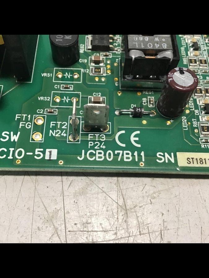 Used JSW Circuit Board TCIO-51 #143254