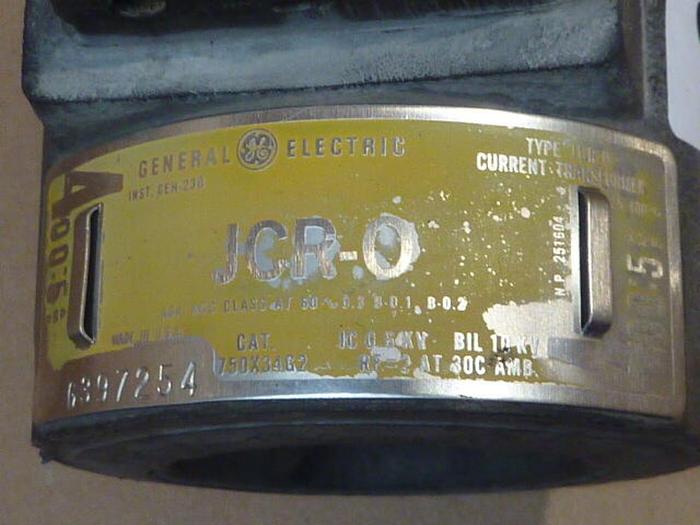 Used GENERAL ELECTRIC / GE Current Transformer 750X34G2 #36960