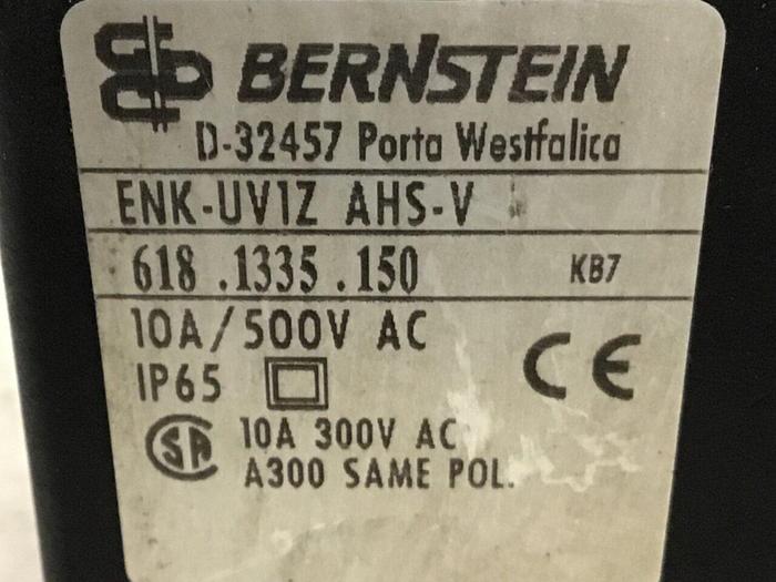 Used BERNSTEIN Limit Switch ENK-UV1Z AHS-V Used