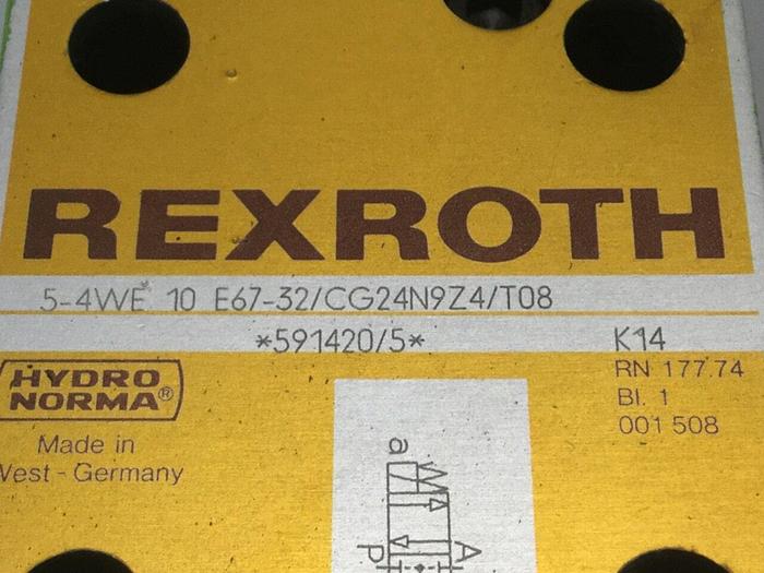 Used REXROTH Valve 54WE10E6732/CG24N9Z4T08 Used