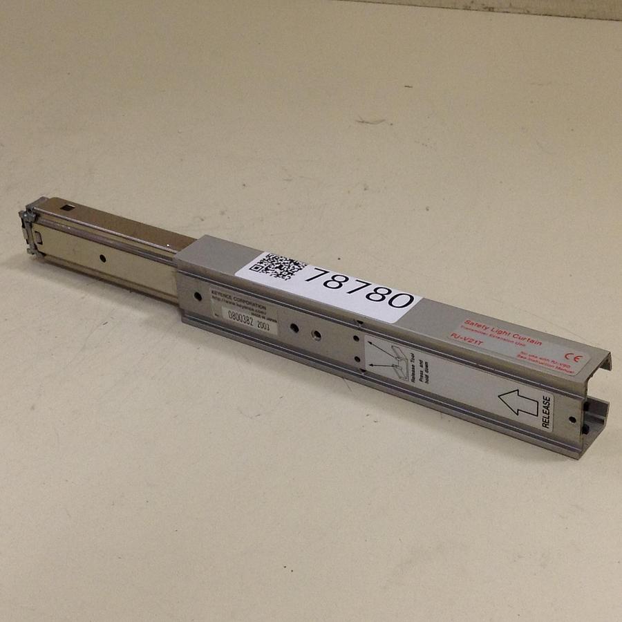 Used KEYENCE CORP Safety Light Curtain Transmitter PJ-V21T Used