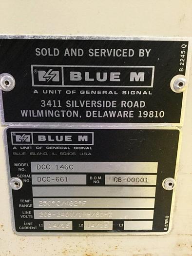 Used BLUE M Oven DCC-146C Used