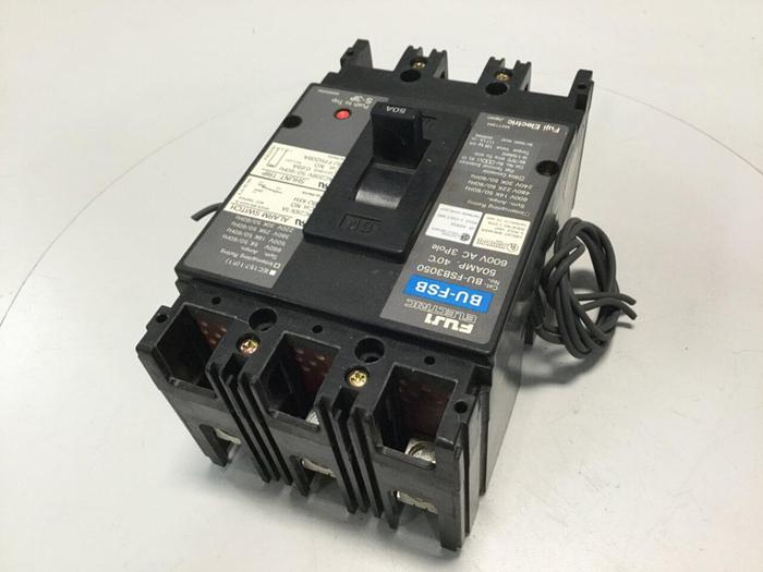 Used FUJI ELECTRIC 50 Amp Circuit Breaker BU-FSB3050 #108830