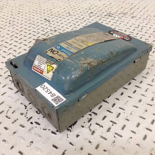 Used SIEMENS 30 Amp Disconnect Switch F351 #84520