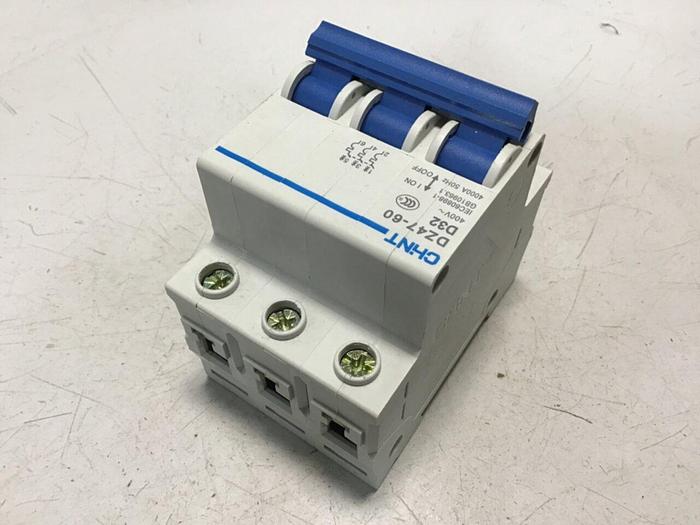 Used CHINT Circuit Breaker D32 DZ47-60 #124105