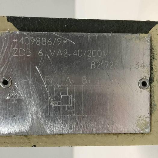 Used REXROTH Valve ZDB6VA240200V #92373