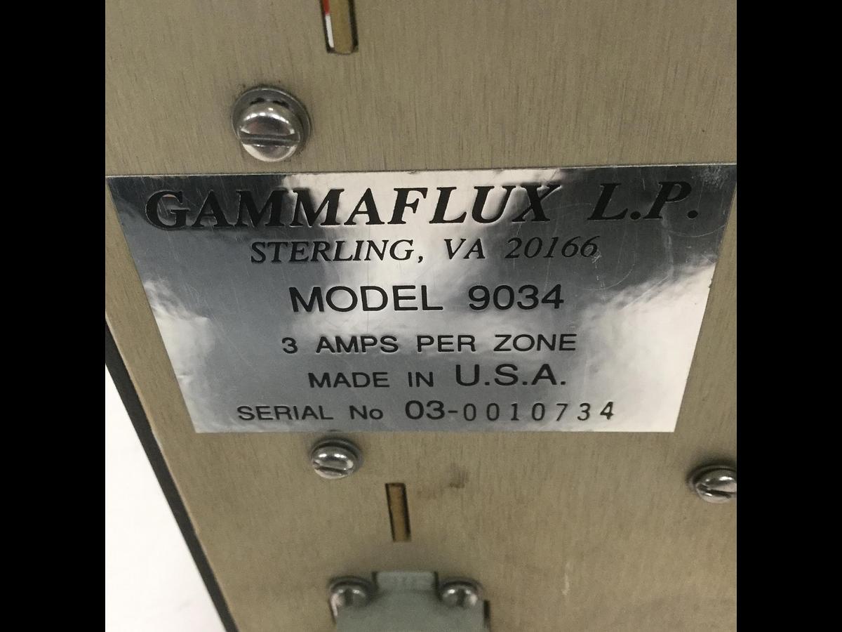 Used GAMMAFLUX Temperature Control 9034 Used