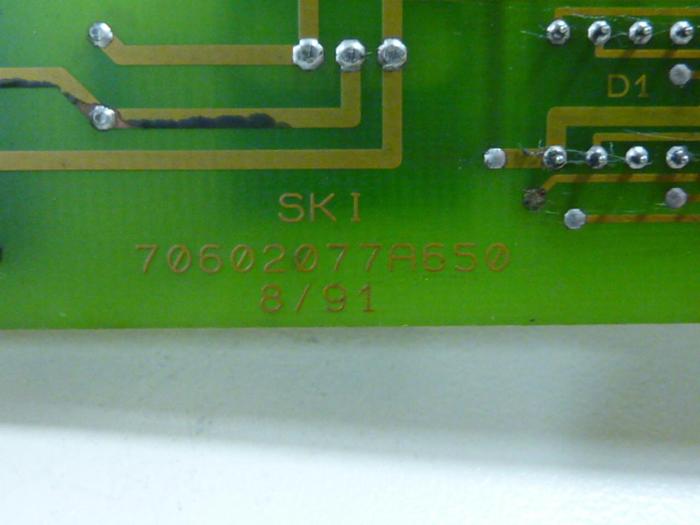 Used AEG Circuit Board 70602077A600 #53413