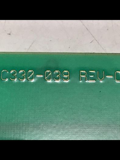 Used VAN DORN Analog Terminal Board PC330-039 Used