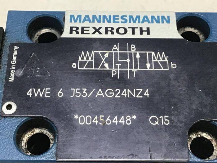 Used REXROTH Directional Control Valve 4WE6J53/AG24NZ4 #117144