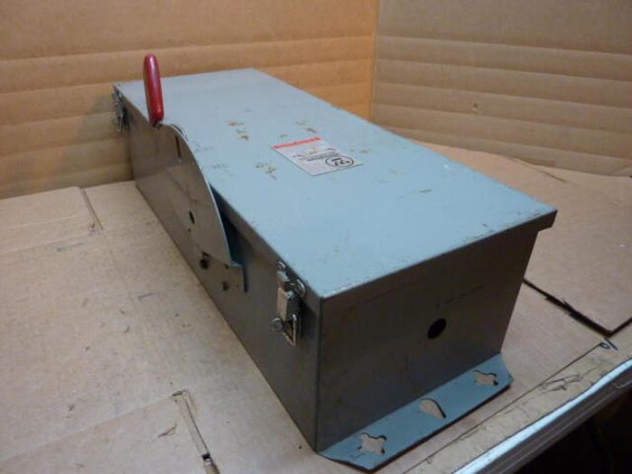 Used WESTINGHOUSE 100 Amp Safety Disconnect Switch JHFN363C #28324