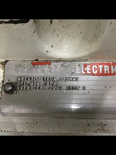 Used GENERAL ELECTRIC 75 HP Motor 5K365JS2015D20M #117324