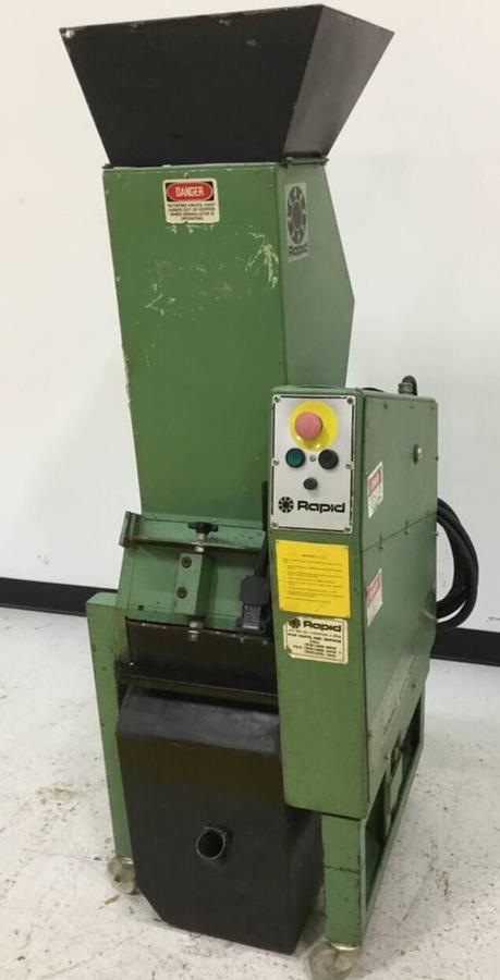 Used RAPID 3 HP Grinder Granulator 611-SR USED