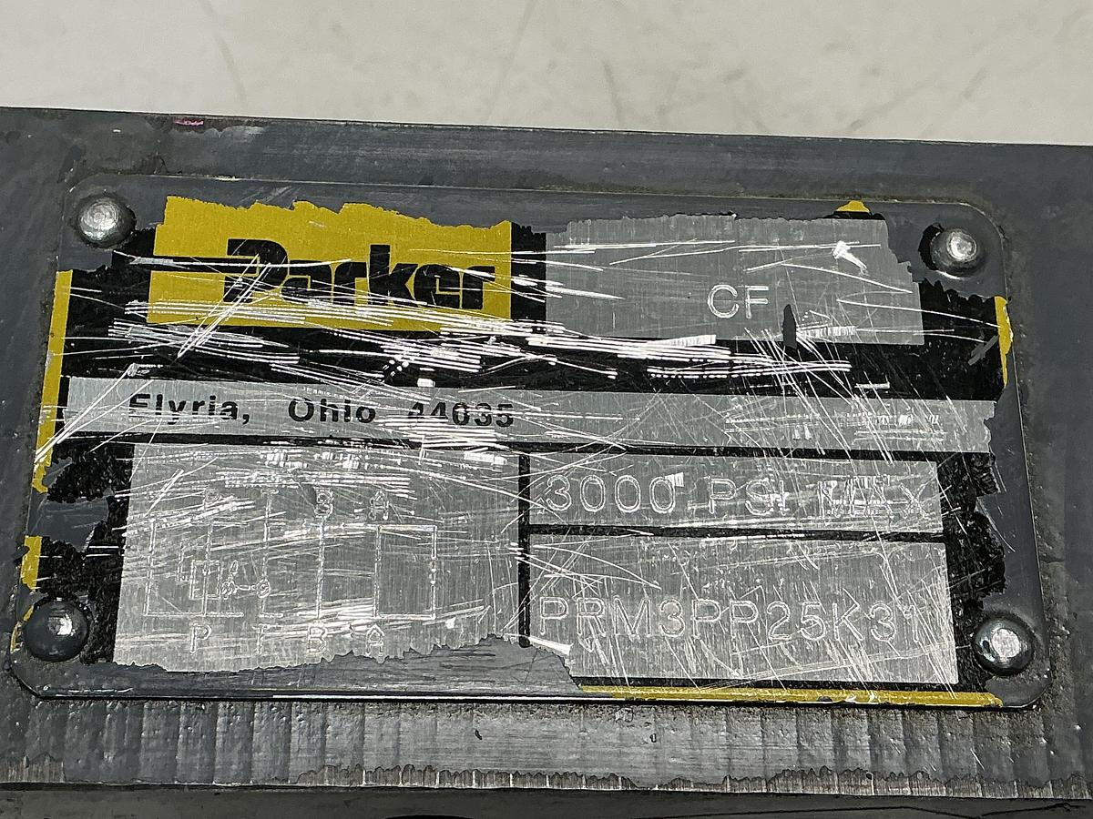 Used PARKER PRM3PP25K31