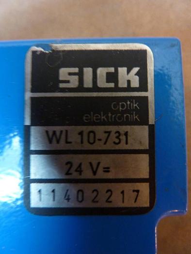 Used SICK OPTIC ELECTRONIC Proximity Switch WL10-731 #26274