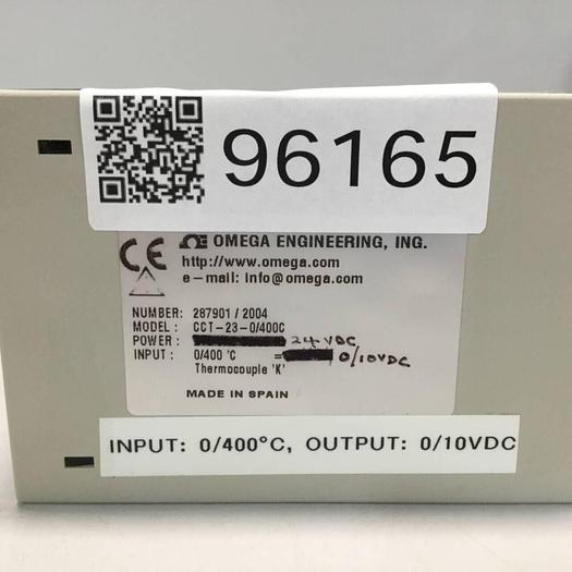 Used OMEGA Signal Conditioner CCT-23-0400C #96165