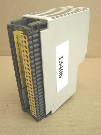 Used SCHNEIDER AUTOMATION INC Input Module DEP 210/AS-BDEP-210 Used