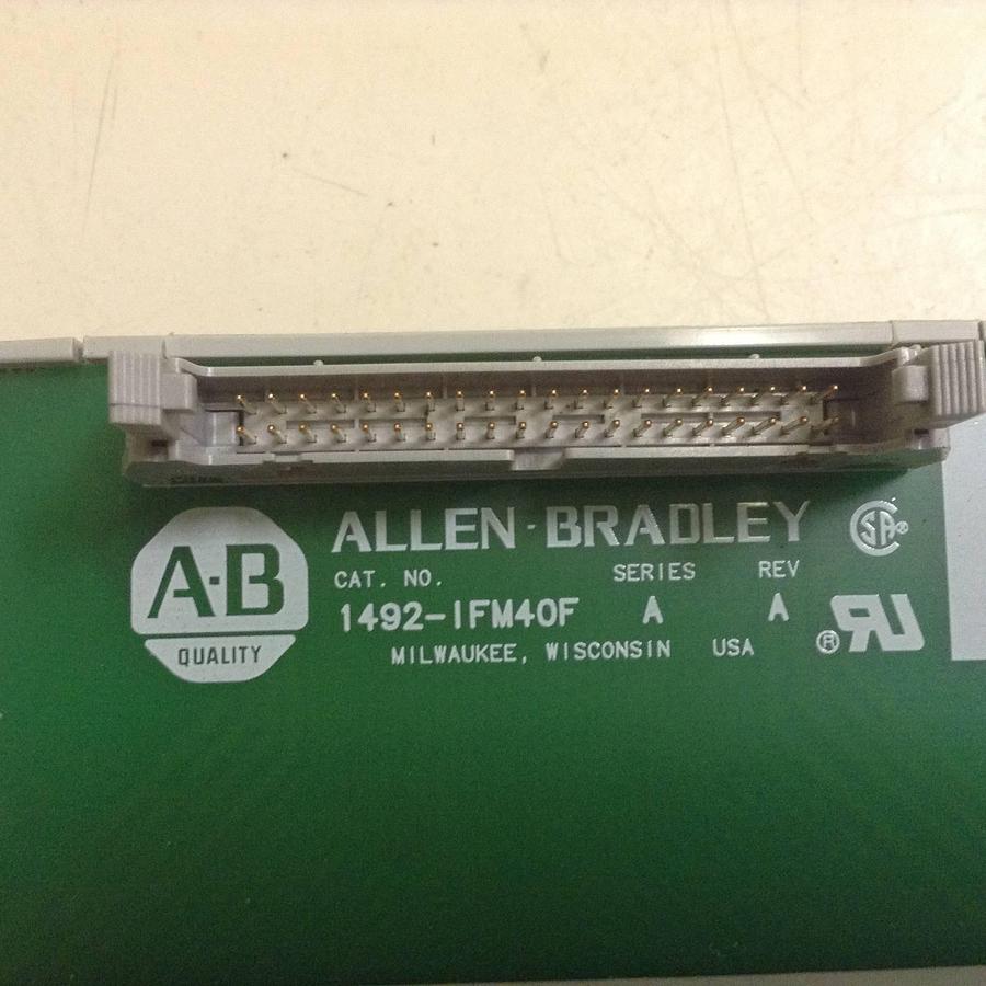 Used ALLEN BRADLEY Interface Module 1492-IFM40F SER A Used