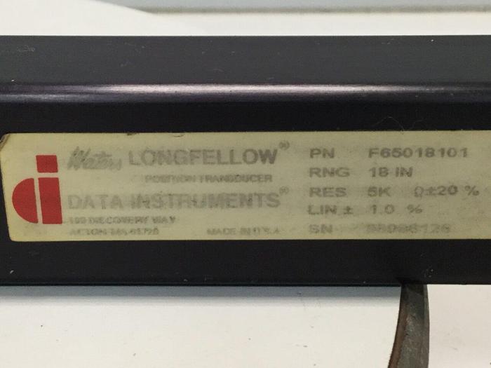 Used LONG FELLOW Position Transducer F65018101 #104703