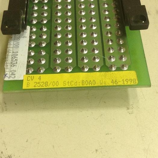 Used BACHMANN ELECTRONIC Circuit Board CV4 #84989