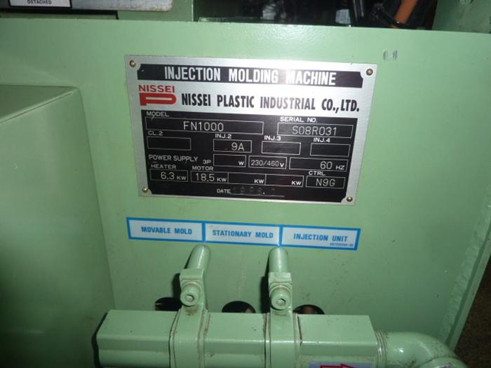 Used NISSEI 89 Ton Injection Molding Machine FN1000-9A USED