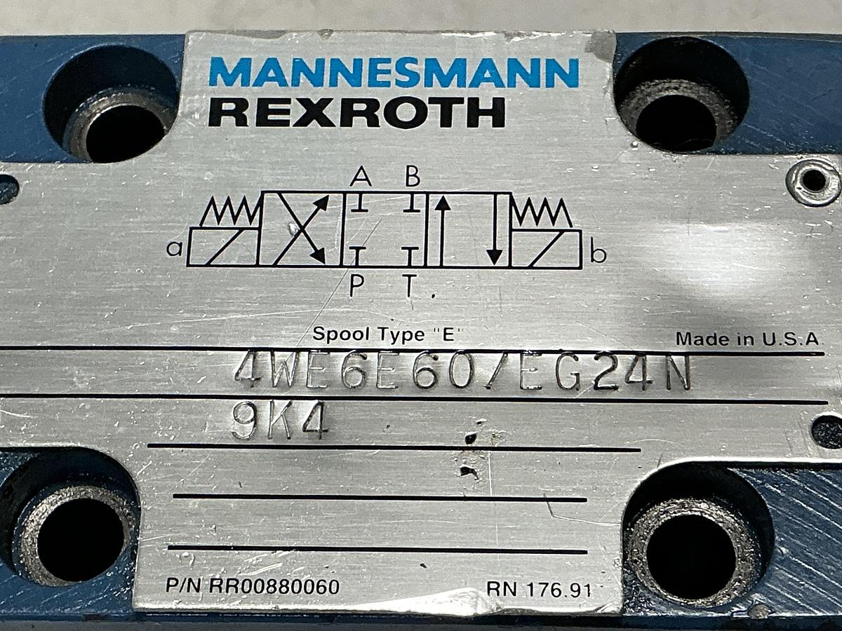 Used REXROTH 4WE6E60/EG24N9K4