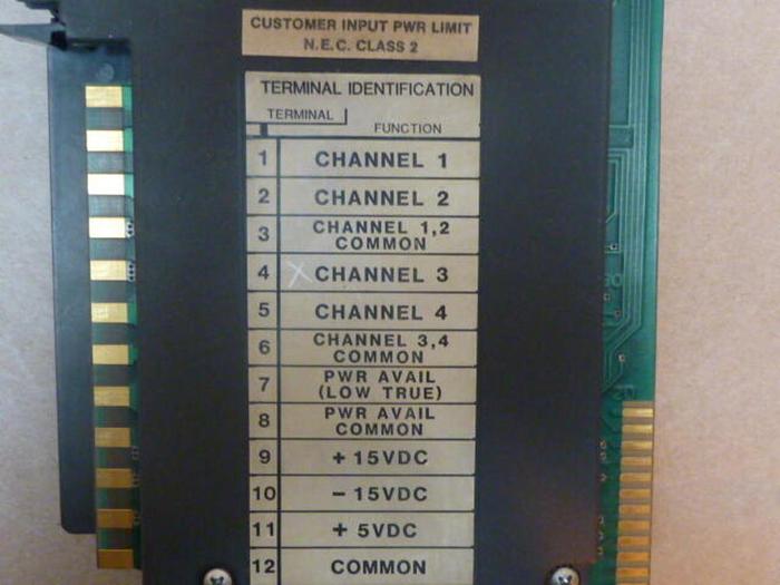 Used ALLEN BRADLEY Analog Output Module 1771-OFC SER B #34945