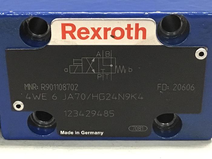 Used REXROTH 4WE6JA70/HG24N9K4 Valve Used #140415