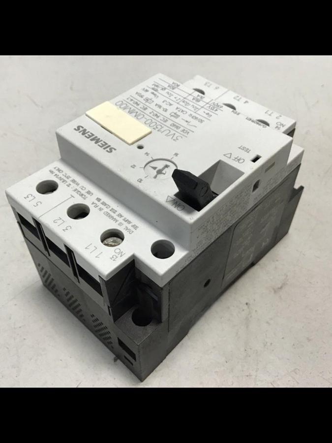 Used SIEMENS Circuit Breaker Motor Protector 3VU1300-0MK00 Used
