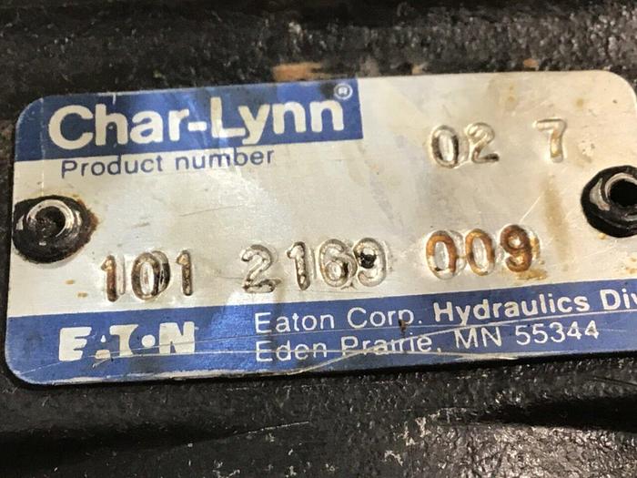 Used CHAR LYNN Die Height Hydraulic Motor 101 2169 009 Used