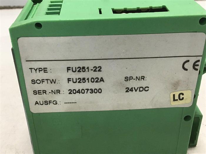 Used PHOENIX CONTACT Control Module FU251-22 #113891
