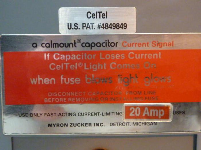 MYRON ZUCKER Power Capacitor KIM43004-3 #29163