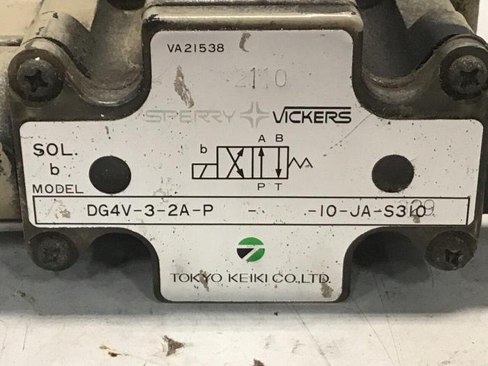 Used SPERRY VICKERS Valve DG4V32APLT10JAS310 USED